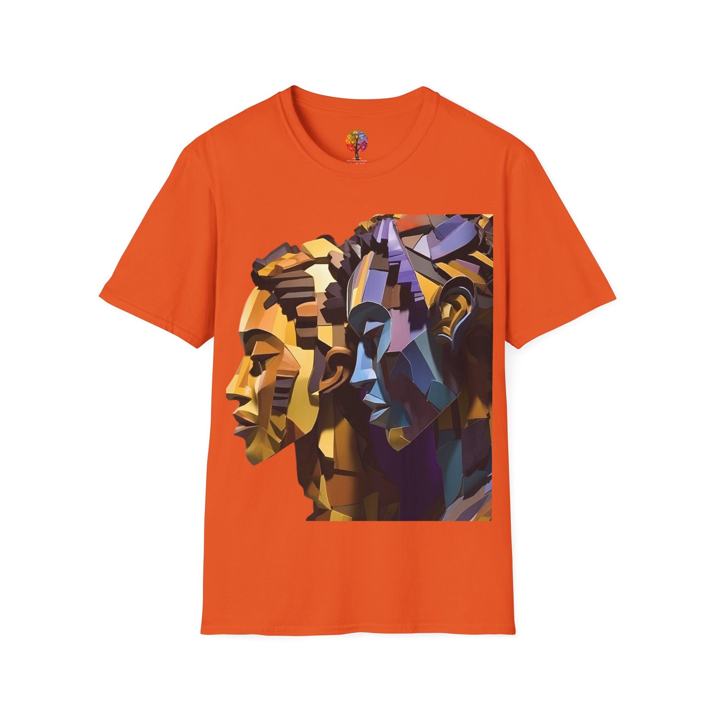 CARVED FACES SOFTSTYLE T-SHIRT UNISEX