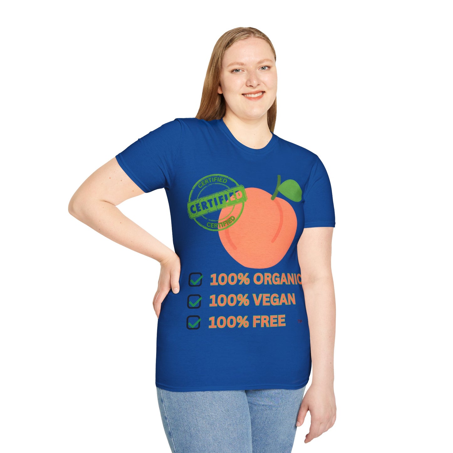 JUST PEACHY SOFTSTYLE T-SHIRT UNISEX