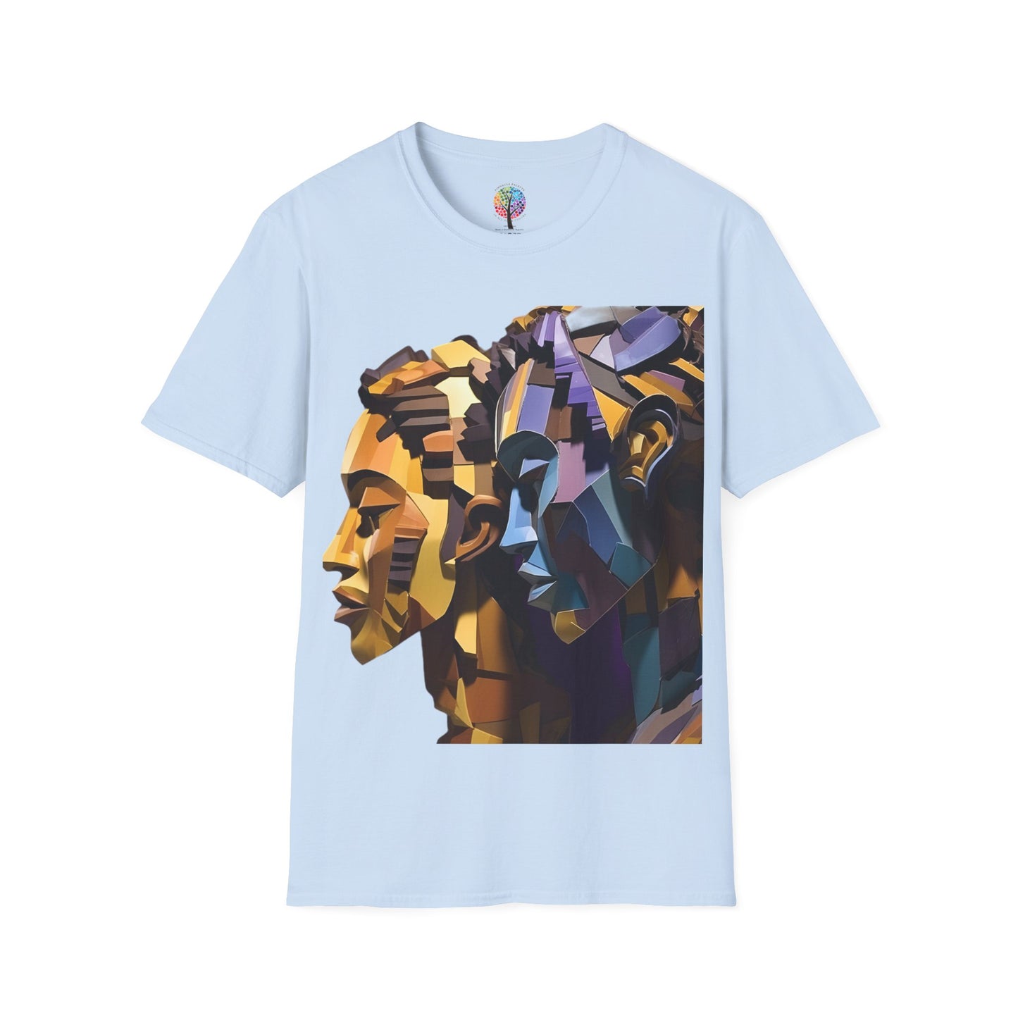 CARVED FACES SOFTSTYLE T-SHIRT UNISEX