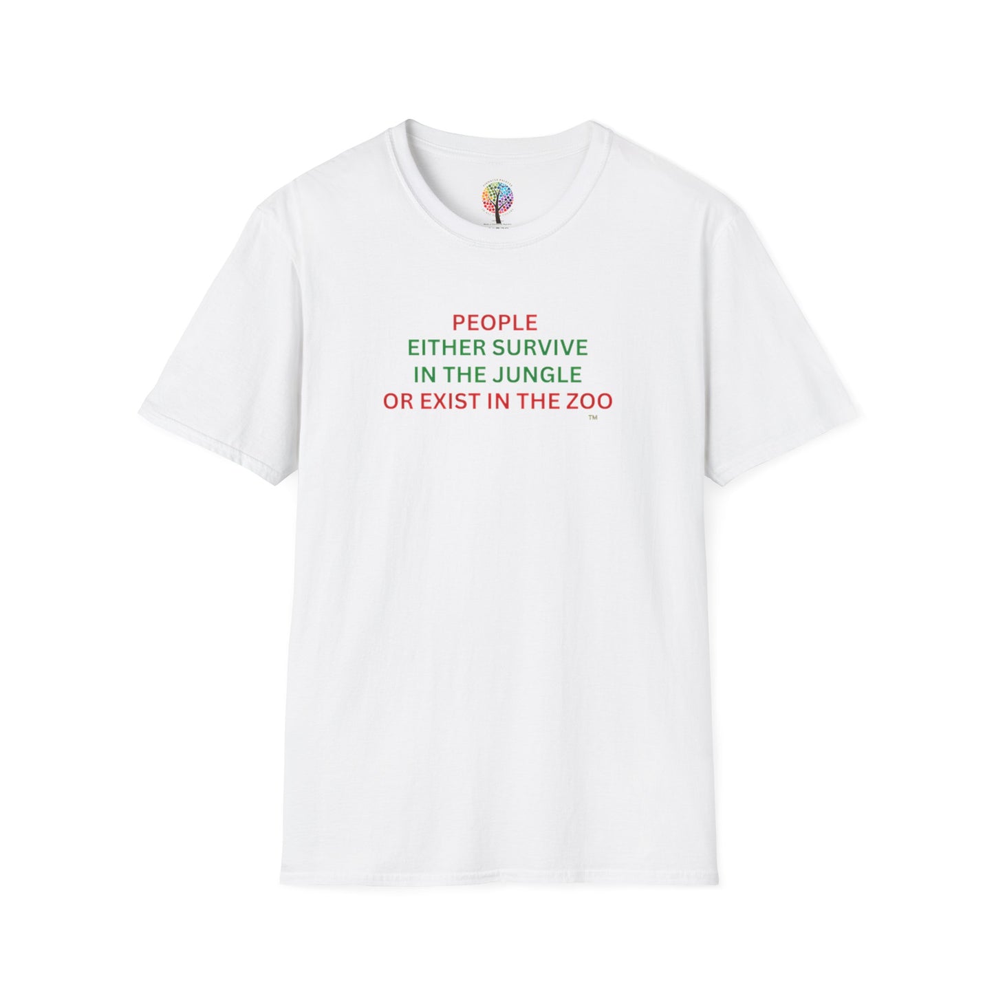 EXIST IN ZOO SOFTSTYLE T-SHIRT UNISEX