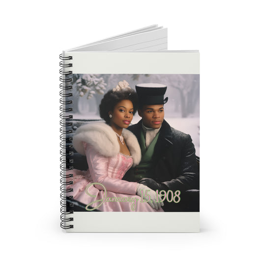 PAG OPEN CARRIAGE SPIRAL NOTEBOOK - RULED LIND
