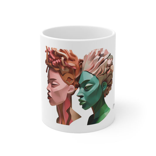 PAG SCULPTURED SISTERS FOUNDERS' MUG - CERAMIC MUG 11OZ