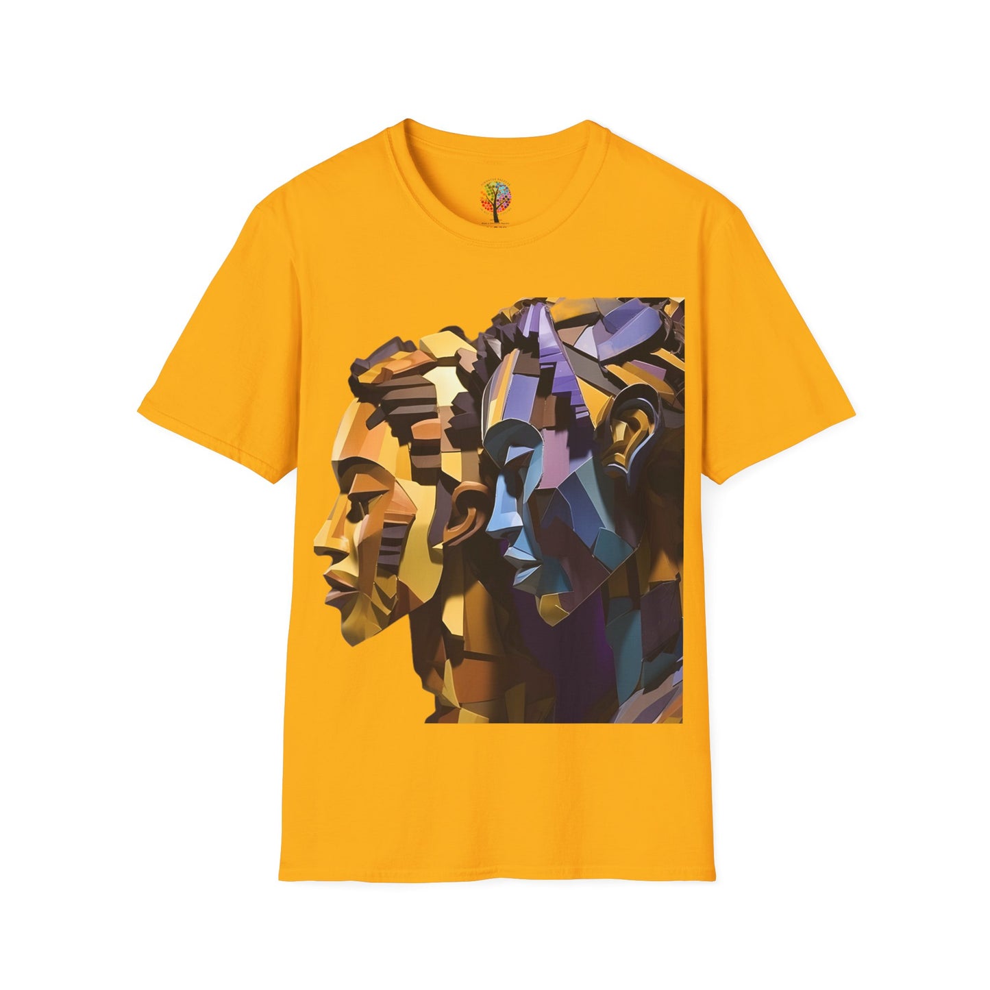 CARVED FACES SOFTSTYLE T-SHIRT UNISEX