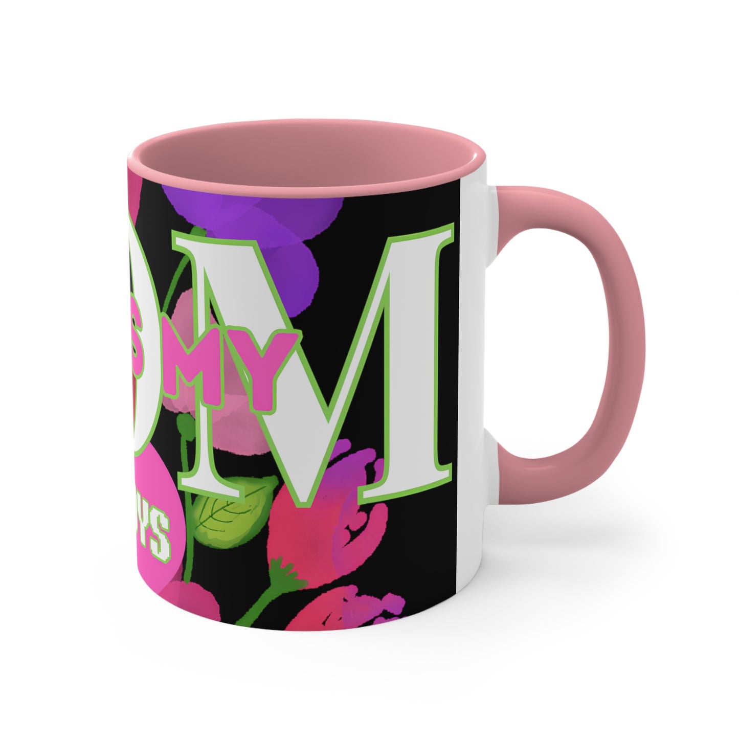 MOM'S BOUQUET CERAMIC MUG - 11OZ