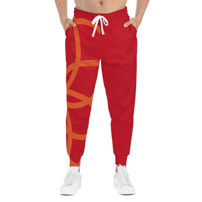 SPIRALS RED RT JOGGERS