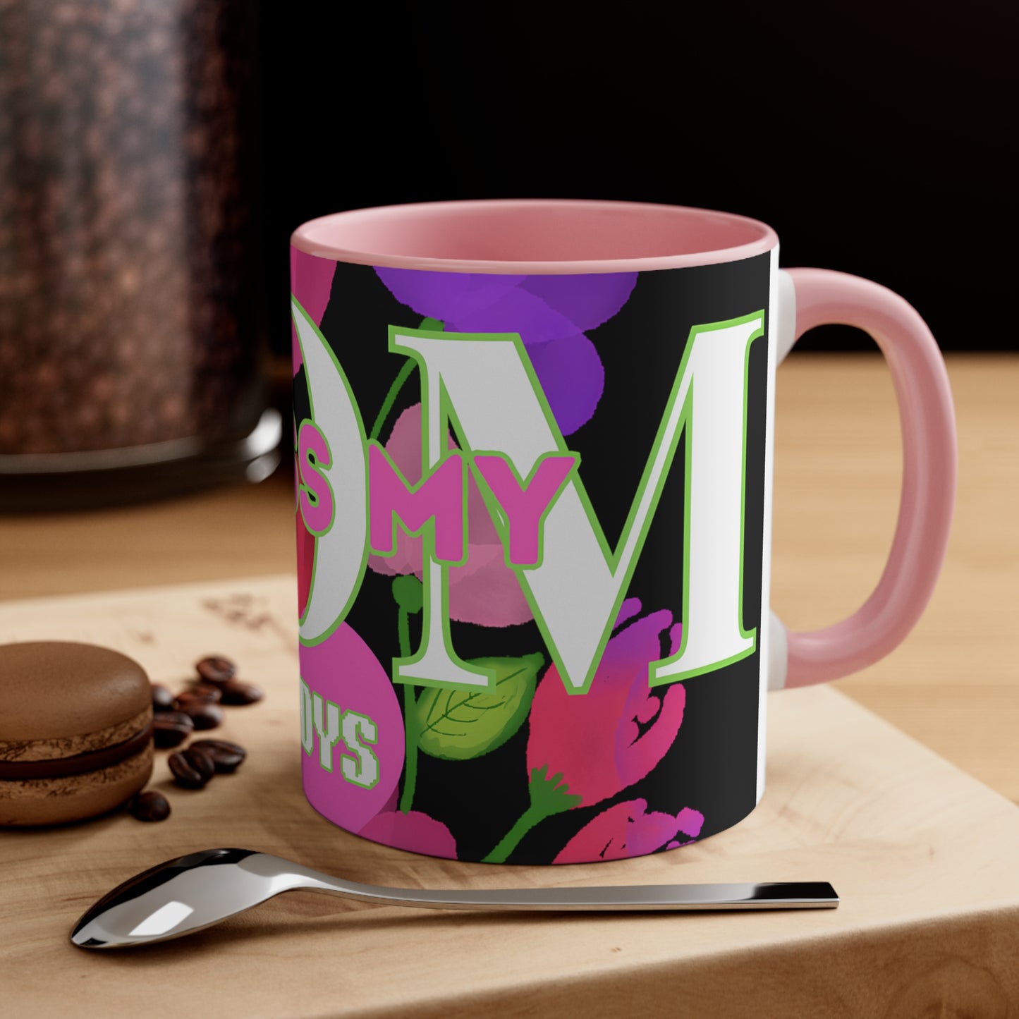MOM'S BOUQUET CERAMIC MUG - 11OZ