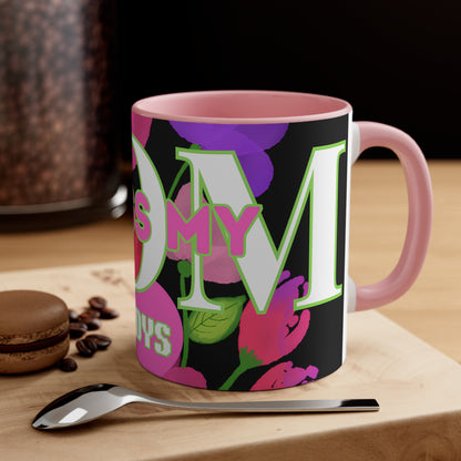 MOM'S BOUQUET CERAMIC MUG - 11OZ