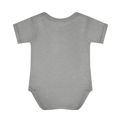 SINECURIST CHECK BOX INFANT BODYSUIT - UNISEX