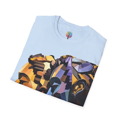 CARVED FACES SOFTSTYLE T-SHIRT UNISEX
