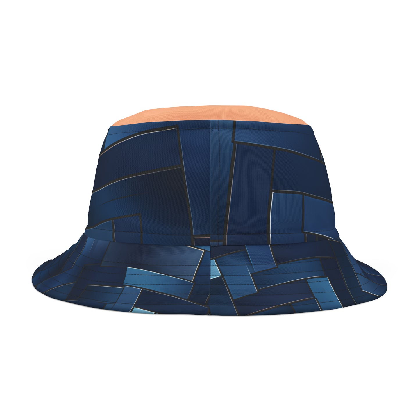 PEACH NAVY BUCKET HAT UNISEX