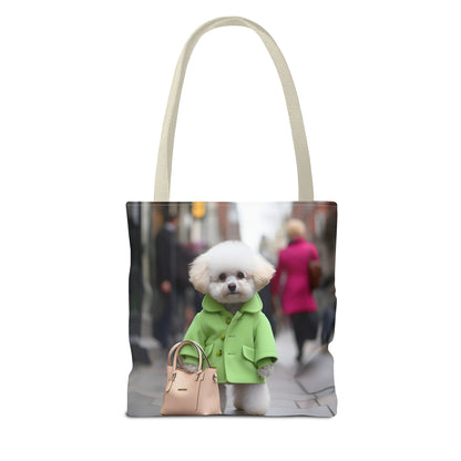 BICHON FRISE TOTE BAG