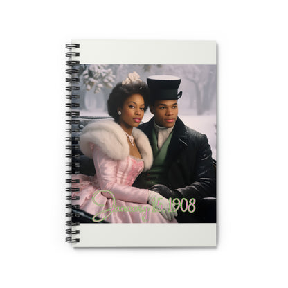 PAG OPEN CARRIAGE SPIRAL NOTEBOOK - RULED LIND