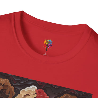 TOY POODLE TRIPLETS T-SHIRT UNISEX