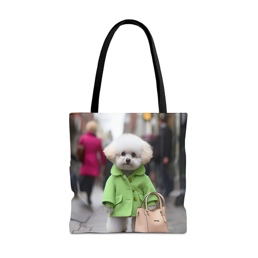 BICHON FRISE TOTE BAG