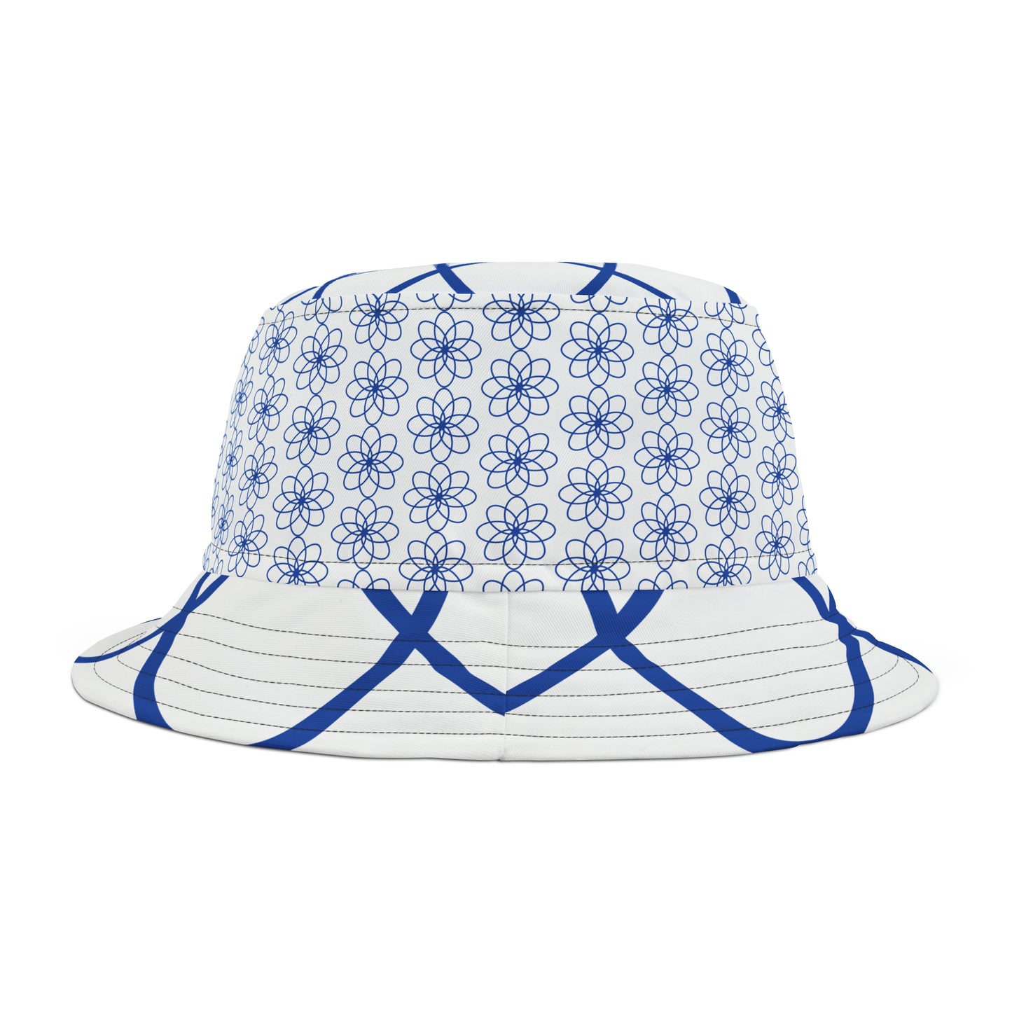 BLUE SPIRALS BUCKET HAT UNISEX