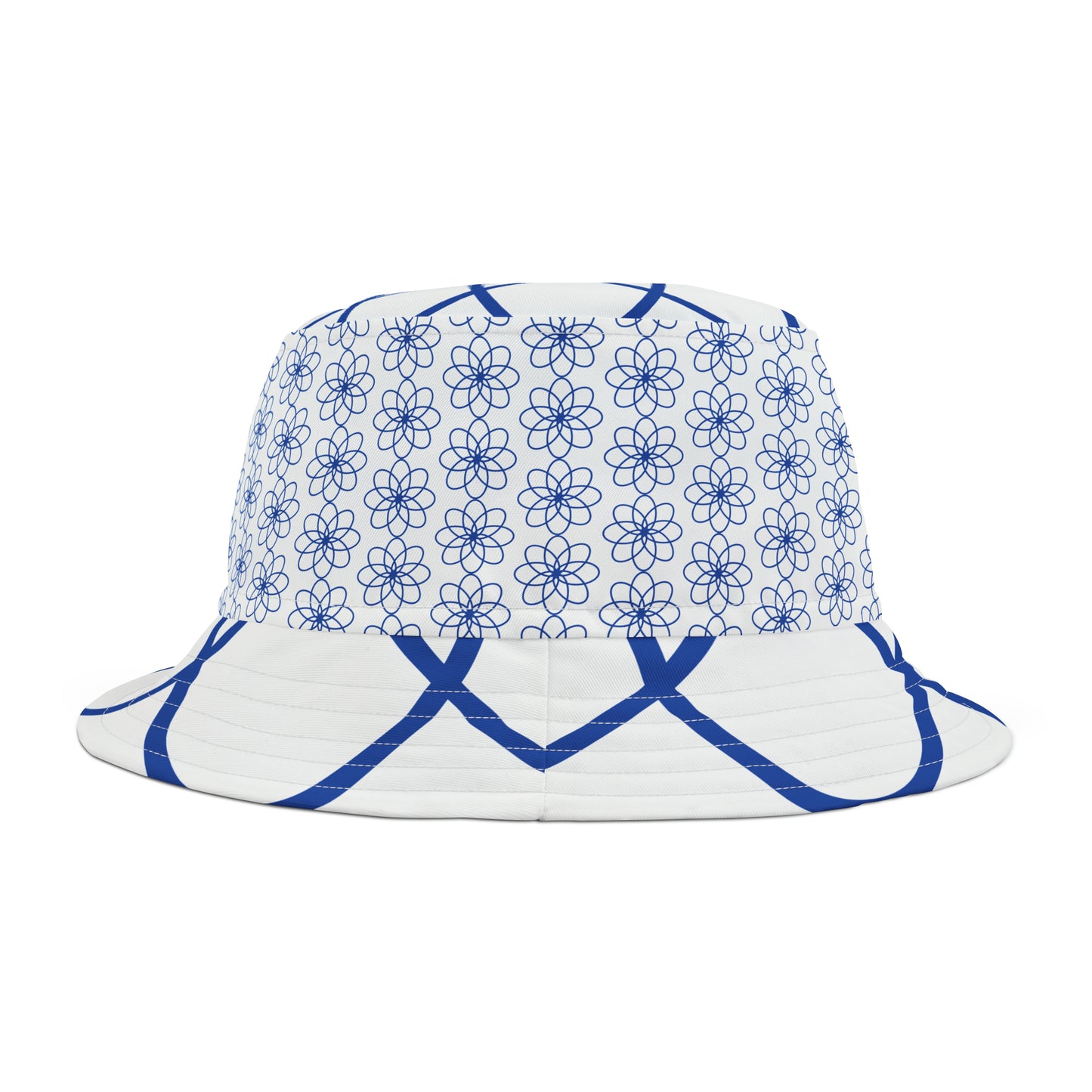 BLUE SPIRALS BUCKET HAT UNISEX