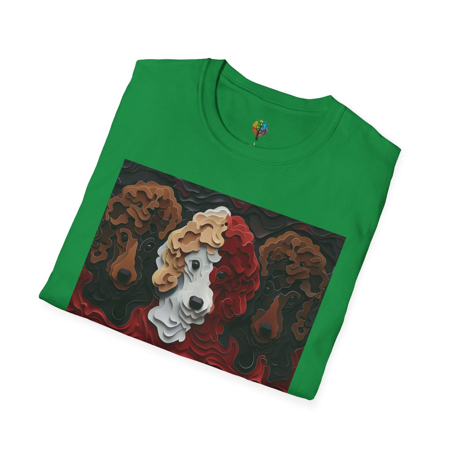 TOY POODLE TRIPLETS T-SHIRT UNISEX