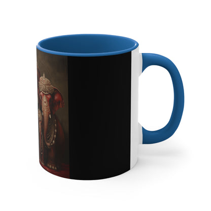 DEL PEARLED ELEPHANTS FOUNDERS' MUG CERAMIC - MUG 11OZ