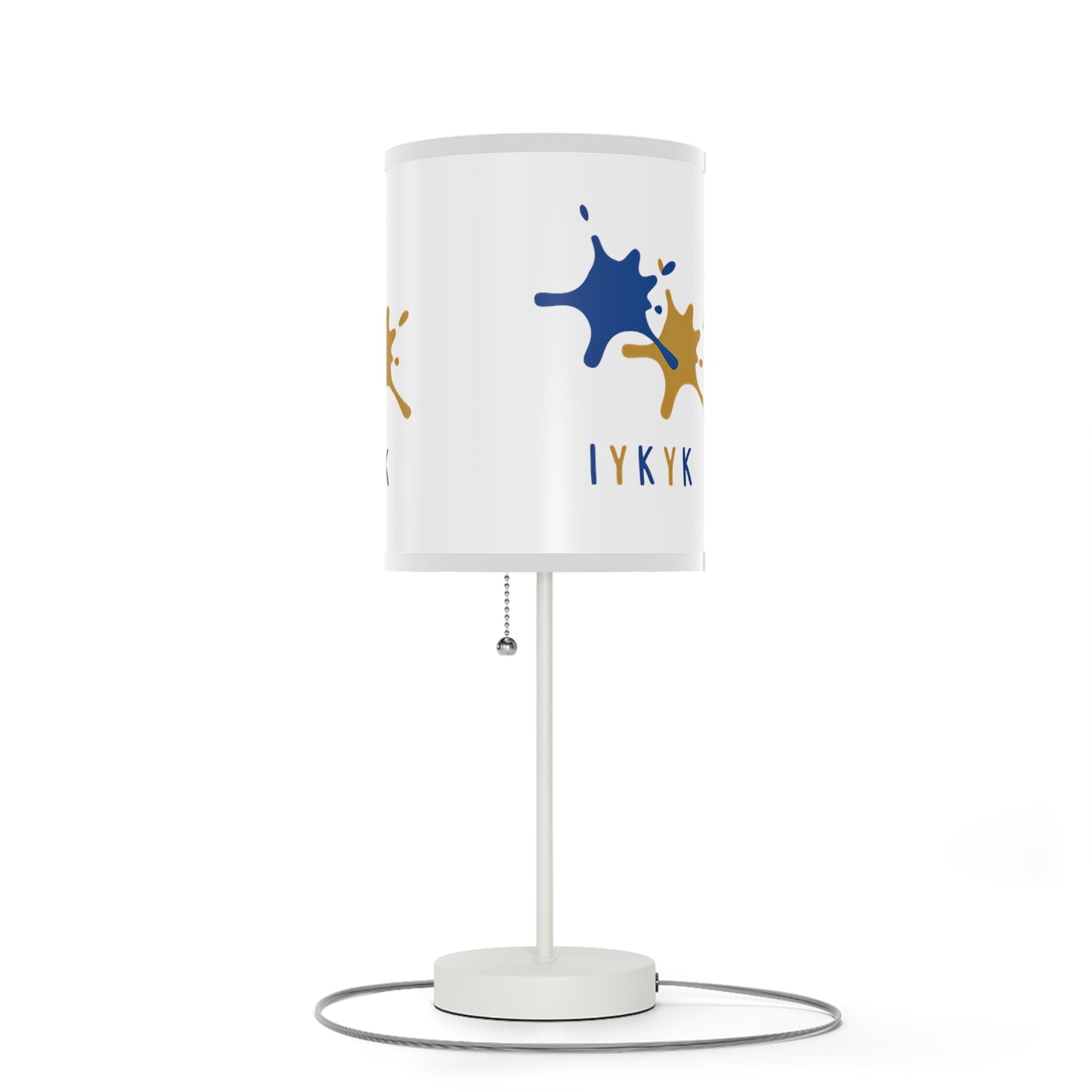 SGR PAINT SPLATTER LAMP ON A STAND, US|CA PLUG