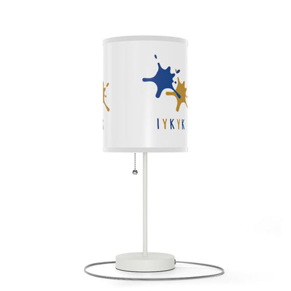 SGR PAINT SPLATTER LAMP ON A STAND, US|CA PLUG