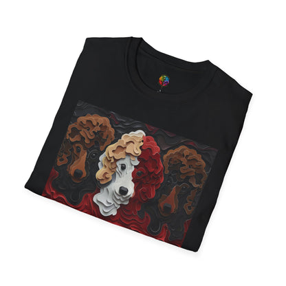 TOY POODLE TRIPLETS T-SHIRT UNISEX
