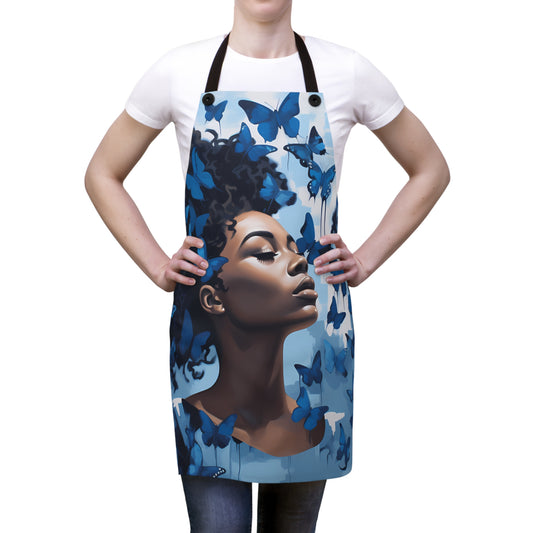 ZET BUTTERFLIES APRON - UNISEX