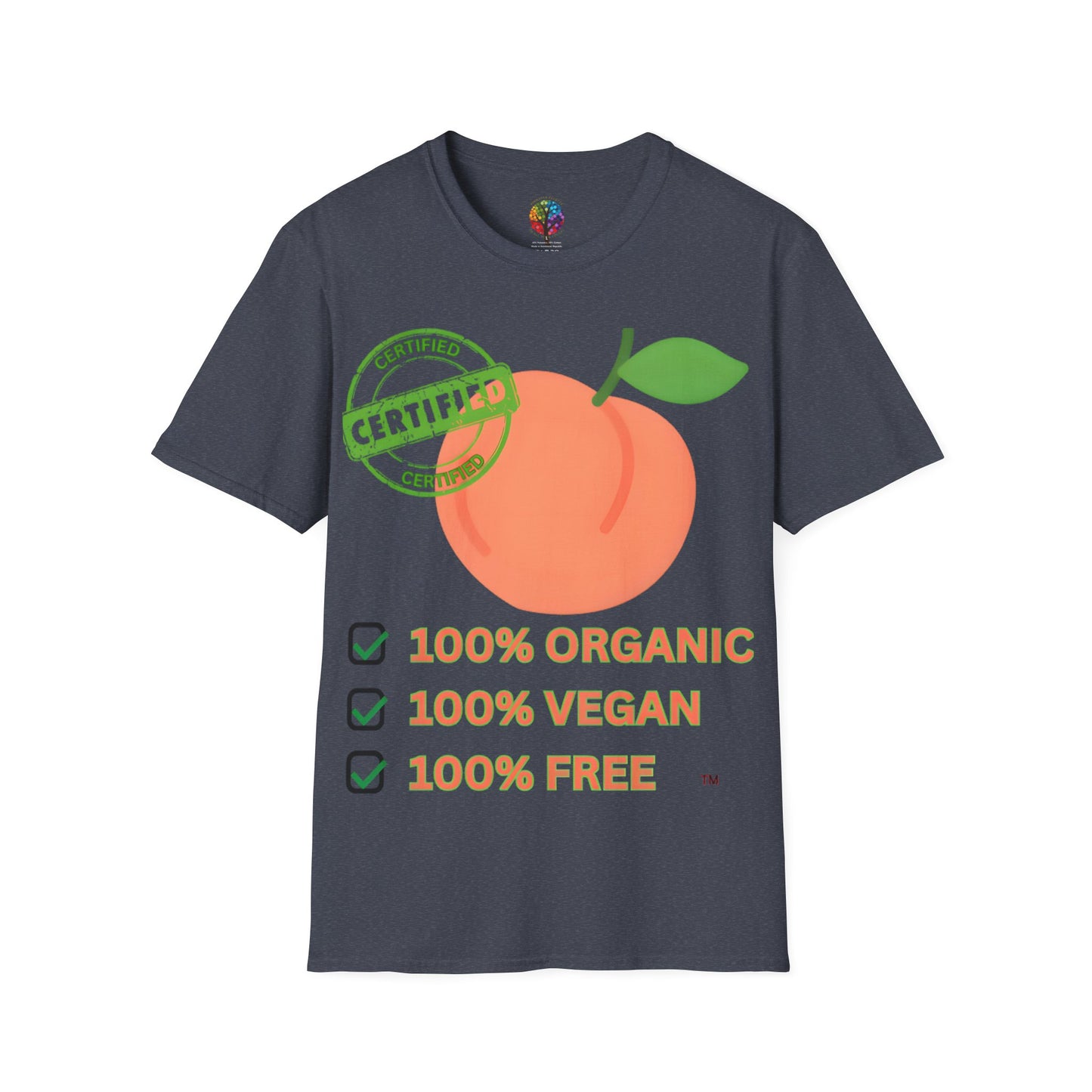 JUST PEACHY SOFTSTYLE T-SHIRT UNISEX