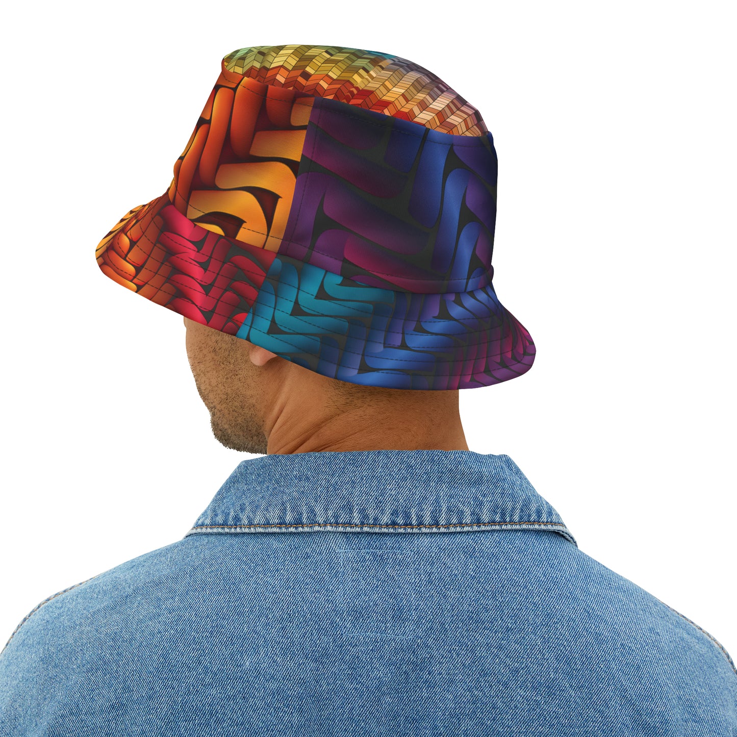 MIXED HERRING BUCKET HAT UNISEX
