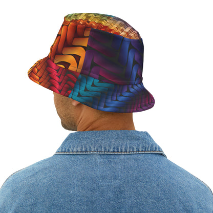 MIXED HERRING BUCKET HAT UNISEX