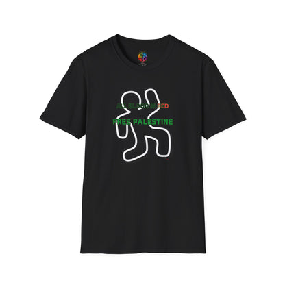 PALESTINE ALL BLOOD IS RED T-SHIRT UNISEX