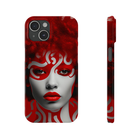 DEL CRIMSON CREME VISAGE PHONE CASE - PHONE CASE