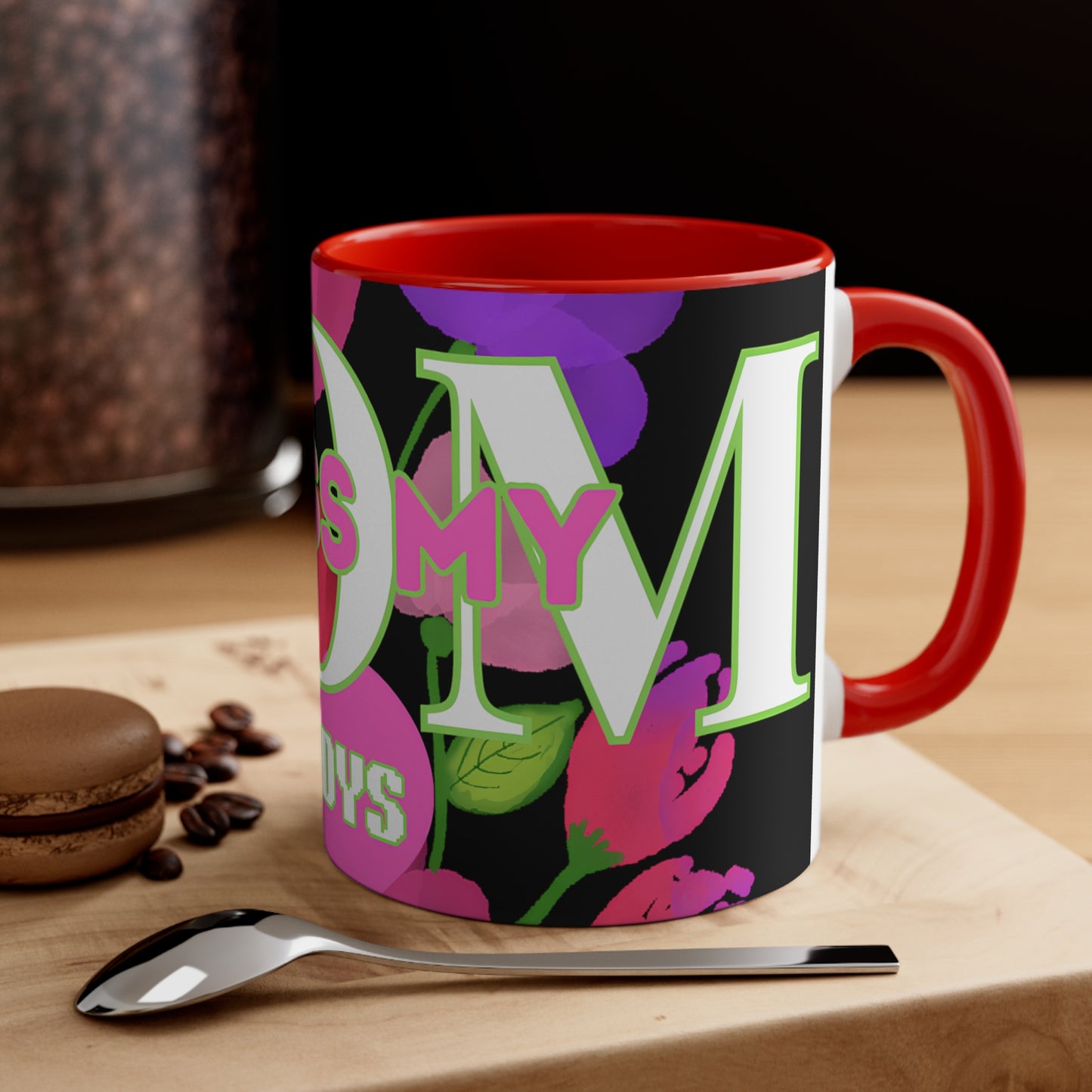 MOM'S BOUQUET CERAMIC MUG - 11OZ