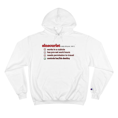 SINECURIST CHECK BOX HOODIE - UNISEX