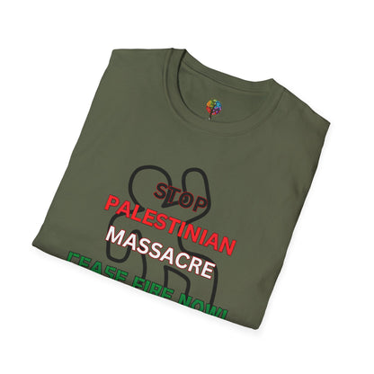 PALESTINE CEASE FIRE T-SHIRT UNISEX