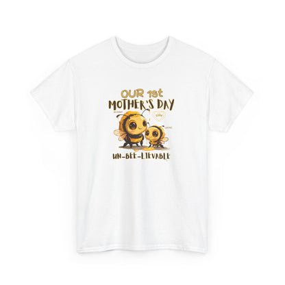 Custom Mama Shirt with Kids Name, Matching Mom Baby Tees, Our First Mothers Day Gifts