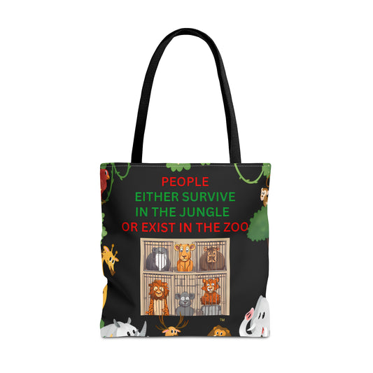 JUNGLE JIVE TOTE BAG