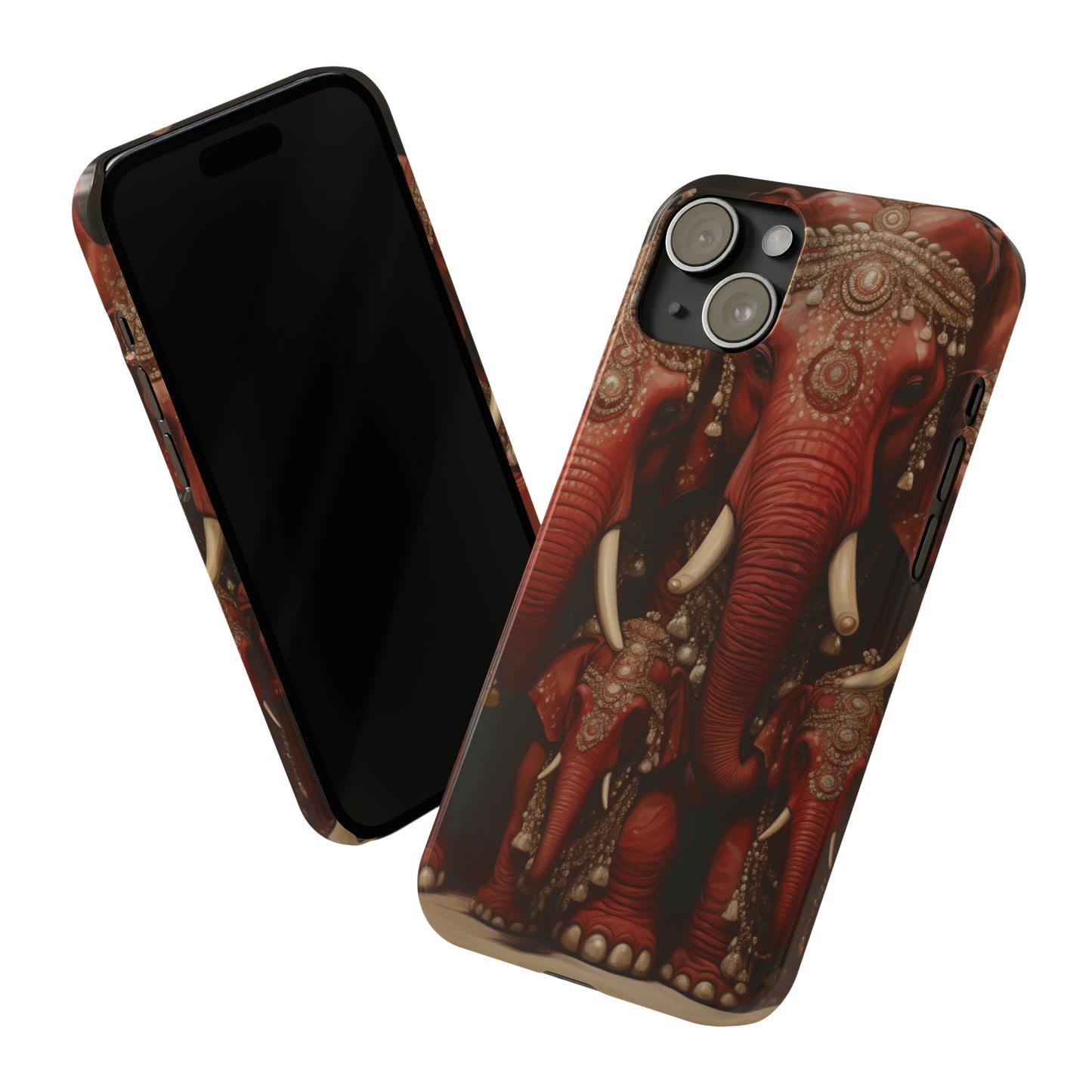 DEL RED ELEPHANT FAMILY CASE - PHONE CASE