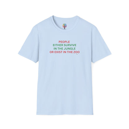 EXIST IN ZOO SOFTSTYLE T-SHIRT UNISEX