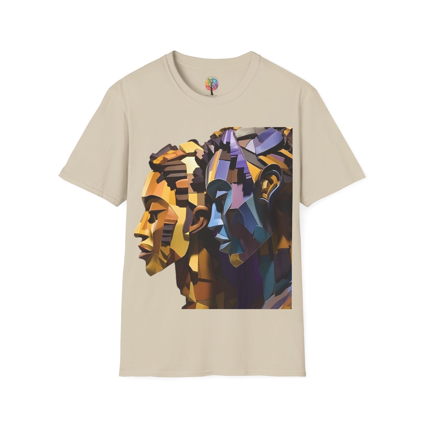 CARVED FACES SOFTSTYLE T-SHIRT UNISEX