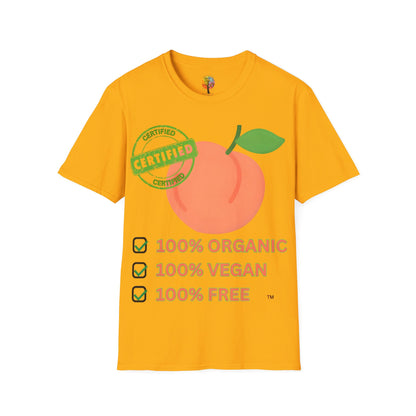 JUST PEACHY SOFTSTYLE T-SHIRT UNISEX