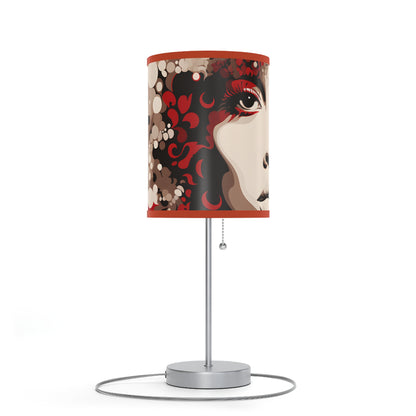 DEL CRIM/CREAM L LAMP ON A STAND, US|CA PLUG