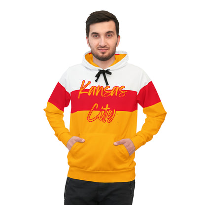 KC CHIEFS PULLOVER ATHLETIC HOODIE UNISEX