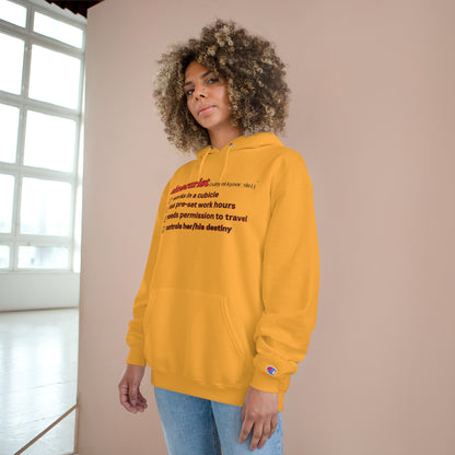 SINECURIST CHECK BOX HOODIE - UNISEX