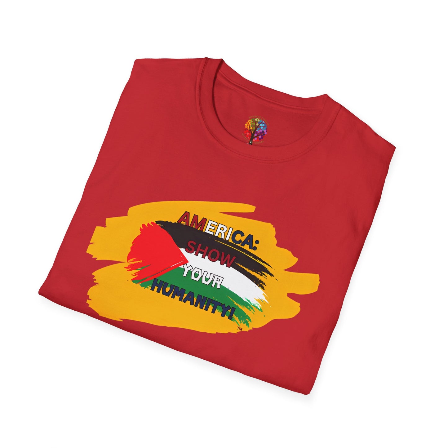 PALESTINE FLAG SWATCH T-SHIRT UNISEX