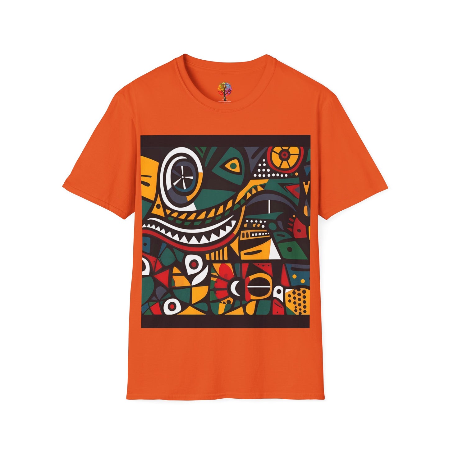 SURREALISM IN COLOR SOFTSTYLE T-SHIRT UNISEX