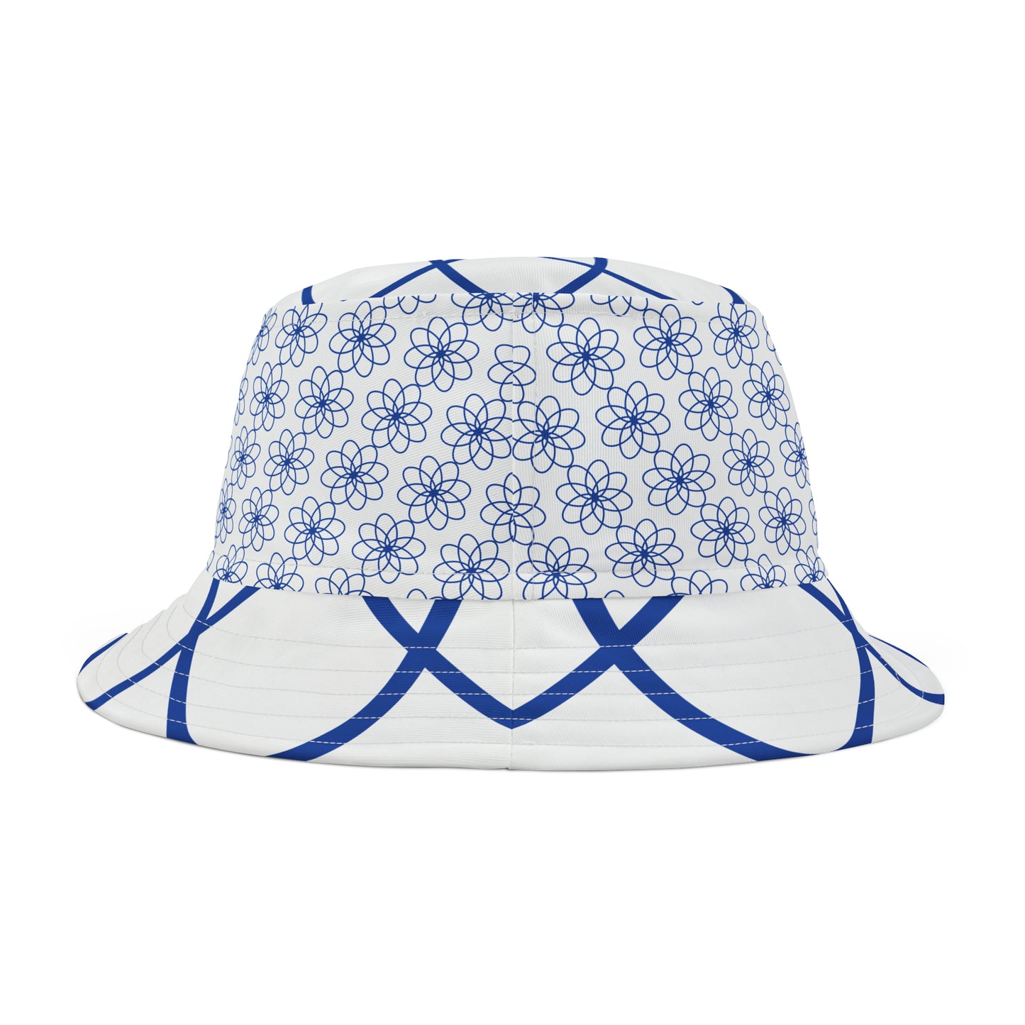 BLUE SPIRALS BUCKET HAT UNISEX