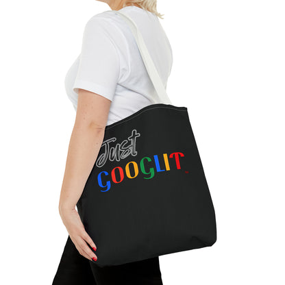 JUST GOOGLIT TOTE BAG