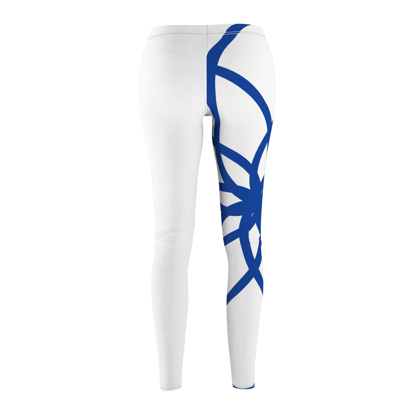ZET  SPIRALS BLUE WHITE RT LEGGINGS