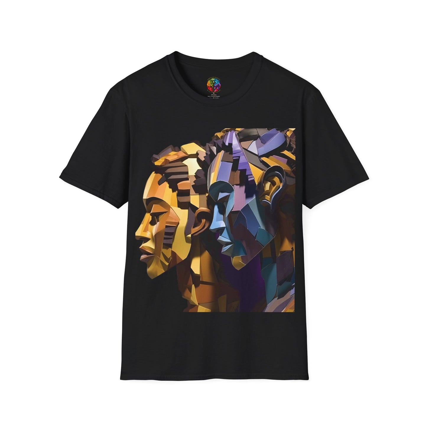 CARVED FACES SOFTSTYLE T-SHIRT UNISEX