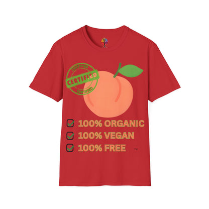 JUST PEACHY SOFTSTYLE T-SHIRT UNISEX